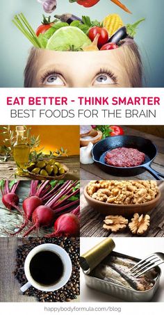 Food Hospital, Life Tips For Women, Foods That Improve Memory, Happy Brain, Good Brain Food, Food Suggestions, Real Food Diet, Healthy Happy Life