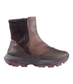 Long loved for their waterproof protection and tough-as-nails durability, our Storm Chaser pull-on boots are now better than ever. Our softest midsole provides exceptional cushioning while the updated outsole offers even more all-weather traction and stability. Order regular shoe size. (For half sizes not offered, order up to next whole size). PFC/PFAS-free durable water repellent (DWR). Weather Protection: Waterproof leather upper with TEK2. 5® waterproof membrane and rubberized toe Warmth: Coz Storm Chaser, All Weather Boots, Tough As Nails, Weather Boots, Boots Waterproof, Pull On Boots, Deep Brown, Soft Wool, Ll Bean