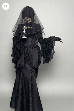 #gothic #goth #gothgirl #gothfashion #vampirechic #vampirebride #gothiccouture #couture #gothicfashion #gothstyle #alternativefashion #alternativebride Aleister Crowley, December 2024, Uniform Fashion, Estilo Punk, Gothic Outfits, Goth Outfits, Beetlejuice, Gothic Lolita, Costume Halloween