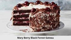 Mary Berry Black Forest Gateau Recipe German Black Forest Cake, Black Forest Cake Recipe, Black Forrest, Cake Homemade, Cherry Filling, Chocolate Sponge Cake, Oktoberfest Party, Rich Chocolate Cake, Black Forest Cake