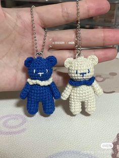 Trendy Crochet Keychains: Add a Personal Touch Teddy Keychain, Crochet Keychains, Crochet Store, Crochet Bear Patterns, Keychain Crochet, Crochet Teddy Bear Pattern