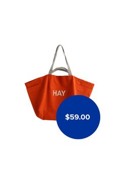 HAY's Weekend bag is a carefree companion for summery trips to the beach or a grocery haul. The large canvas tote has a clever pocket on each end for keeping smaller items within reach. Two sets of handles in different lengths make the Weekend bag easy to carry: let it hang on your shoulder or just grab it and go. Perfected with HAY’s logo, the cotton bag is also perfect for organizing – use it as a laundry bag or as storage for kids' toys, for example. Summer Shopping Shoulder Bag With Pockets, Weekend Canvas Shoulder Bag With Pockets, Weekend Canvas Bag With Pockets, Summer Travel Canvas Bag With Pockets, Canvas Shoulder Bag With Pockets For Weekend, Summer Cotton Shoulder Bag With Pockets, Weekend Canvas Bags With Pockets, Cotton Beach Bag With Pockets For Everyday Use, Summer Large Capacity Canvas Shopping Bag