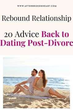 Ready to dive back into dating after divorce? Check out these 20 valuable pieces of advice for navigating a rebound relationship! This guide is all about helping you understand the ins and outs of starting fresh while keeping your heart safe. Whether you're looking for fun connections or considering something more serious, these tips will empower you to make informed choices and enjoy the journey of rediscovery. Embrace this new chapter with confidence and an open heart! Rebound Relationship, Starting Fresh, Post Divorce, Enjoy The Journey, After Divorce, Ins And Outs, Dating After Divorce, Open Heart