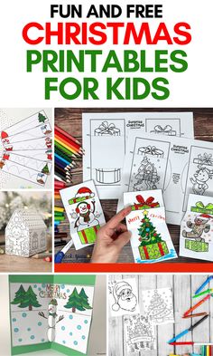 Free Christmas printables for kids, including Christmas coloring pages, scavenger hunts, games, brainteasers, puzzles, crafts, and more. Free Christmas Printables For Kids, Free Printable Christmas Games, Christmas Printables For Kids, Coloring Pages Activities, Kid Surprise, Games Christmas, Printable Christmas Games, Kids Christmas Party, Printables For Kids