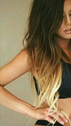 Brown To Blonde Ombre Hair, Balayage Hair Caramel, Ombre Hairstyles, Blonde Ombré, Hair Caramel, Brown To Blonde Ombre, Blond Ombre, Hairstyle Examples, Blonde Tips