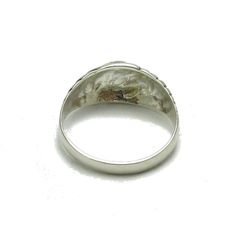 Sterling silver ring. Stamped 925. Approximate weight 2.9 grams. Top width 1.0cm (0.40inches). All our jewels are made from solid sterling silver 925/1000 and are carefully crafted by hand in our family workshop. We dispatch your orders in 5 working days, worldwide and the postage is $5. We ship registered priority mail. Please allow 5-7 working days for delivery in Europe and 10-15 working days outside Europe. For any questions - please do not hesitate to contact me! Sterling Silver Hallmarked Dome Ring, Sterling Silver Signet Ring With 925 Stamp, Silver Engraved Dome Ring For Promise, Nickel-free Silver Opal Ring For Anniversary, Classic Hallmarked Toe Rings, Silver Signet Ring Stamped 925, Silver Open Signet Ring Hallmarked, Silver Sterling Silver Opal Ring, Silver Wedding Signet Ring Stamped 925