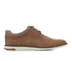 Faux leather and fabric upper,Lace-up closure for a custom fit,Classic round toe,Lightly cushioned fabric insole,Rubber midsole with stitching detail,Durable and flexible rubber outsole,Madden branding details | Men's Madden Landen Casual Oxfords Shoes in Tan Size 9.5 Medium Brown Lace-up Shoes With Cushioned Footbed For Spring, Synthetic Lace-up Shoes With Contrast Sole, Synthetic Plain Toe Lace-up Shoes With Rubber Sole, Synthetic Lace-up Shoes With Contrast Sole And Round Toe, Synthetic Lace-up Shoes With Rubber Sole And Plain Toe, Synthetic Lace-up Shoes With Rubber Sole, Spring Lace-up Shoes With Plain Toe In Synthetic, Casual Synthetic Lace-up Shoes With Stitched Sole, Casual Lace-up Shoes With Stitched Sole