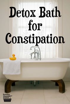 Relieve constipation naturally with a safe, gentle detox bath. It helps your body remove toxins and strengthens the immune system, helping with constipation, colds, growing pains, and even temper tantrums. #NaturalLiving #Nontoxic #DIYideas #NaturalHealth Detox Bath For Colds, Kids Constipation, Detox Baths, Allergy Remedies, Constipation Relief