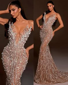 Prom Luxury Dress, Extravagant Prom Dresses Red Carpets, Dramatic Prom Dresses, Md Dress Ideas, Extravagant Prom Dresses, Hollywood Glam Dress, Md Dresses, Mermaid Light, Fancy Robes