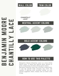 the different shades of paint that are used in this painting project and how to use them