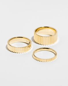 The ultimate stacking ring! Available in three widths - Slim (2 mm), Classic (5 mm), and Wide (8 mm). Timeless Stackable Yellow Gold Couple Rings, Stackable 14k Gold Couple Rings, Modern Stackable Yellow Gold Couple Rings, Modern Stackable Yellow Gold Bands, Modern Stackable 14k Gold Bands, Modern Yellow Gold Stackable Bands, Modern 14k Gold Stackable Bands, Stackable Wedding Ring, Stackable Rings Wedding