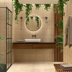 Texture Tile Collection - Bamboo Haven Tiki Cream Ceramic Wall Tile Rustic Tile, White Wall Tiles, Bamboo Bathroom, Wooden Tile, Beige Tile, Wood Effect Tiles, Cream Walls, Bamboo Wall, Tiles Design