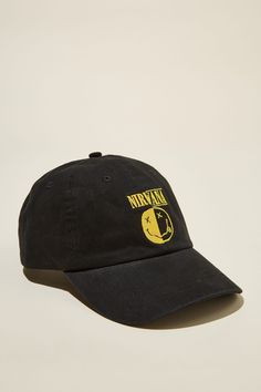 It doesn't get more now than the dad hat. It boasts a 90's inspired fit, multiple colours and the kind of detailing that allows you to team it with any outfit.

Features:  
Curved peakAdjustable back strapEmbroidered motif Casual Dad Hat With Graphic Print, Washed Black Adjustable Baseball Cap For Streetwear, Adjustable Washed Black Baseball Cap For Streetwear, Streetwear Hats With Graphic Print And Curved Bill, Retro Dad Hat With Curved Visor For Streetwear, Casual Graphic Print Baseball Cap With Curved Bill, Streetwear Curved Bill Hat With Graphic Print, Graphic Print Curved Bill Hat For Streetwear, Casual Curved Brim Hat With Graphic Print