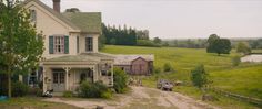 an old farm house in the country side