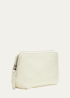 THE ROW Owen Pouch Bag in Grain Leather - Bergdorf Goodman Pouch Bag, Bergdorf Goodman, Top Designers, The Row, Grain, Tops Designs, Pouch, Luxury Fashion, Handbags