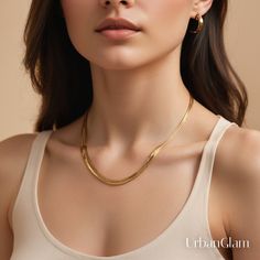 Elevate your style with this minimal gold modern necklace, perfect for adding a touch of elegance to any outfit Gold Necklace Ideas, Minimal Gold Necklace, Minimal Gold, Modern Necklace, Necklace Ideas, Layer Style, Modern Necklaces, Modern Elegance, Layered Necklaces