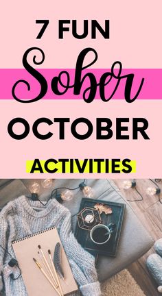 Whether you’ve quit drinking all together, or just for the month of October, finding fun things to do without alcohol can be the key to staying sober! Here are 7 fun things to do with friends, family or alone to stay sober! Sober life. Sober quotes. Addiction recovery. Alcohol-free activities. Sobriety quotes. #sobriety #alcoholfree #thingstodo #friends Fun Without Alcohol, Alcohol Rehabilitation, October Activities, Starting A Book, Things To Try, Dealing With Difficult People, Quit Drinking, Health Tech