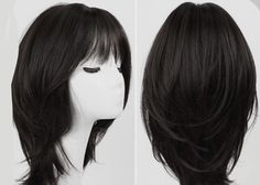 Wolfcut Hair, Mekap Mata, Hairstyles For Layered Hair