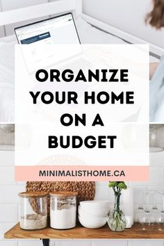 Organizing Ideas On A Budget, Organizing On A Budget, Healthy Snaks, Declutter And Organize, Decluttering Ideas, Home On A Budget, Paper Clutter, Dollar Store Hacks, How To Declutter