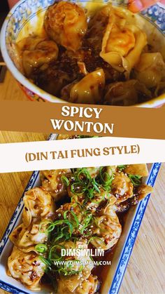 Make authentic Chinese wontons like Din Tai Fung. Silky wrappers, savory filling, and adjustable spicy sauce. Get full recipe on dimsimlim.com