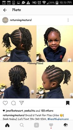 Toddler Hairstyles, Healthy Hair Care, Black Kids Hairstyles, Toddler Hair, Girls Hair, Black Kids, Kids Hairstyles, Girl Hairstyles, Braids