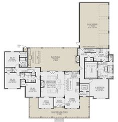 the floor plan for this house