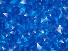 an abstract blue background made up of triangles