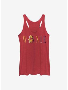 Disney Winnie The Pooh Fashion Womens Tank Top Yellow Top Outfit, Yellow Shirt Outfit, Disney Tank Tops, Disney Tanks, Model Outfits, Yellow Shirts, Tank Girl, Disney Winnie The Pooh, Disney Outfits