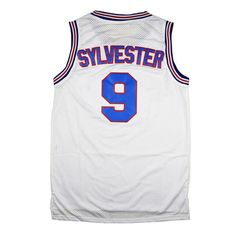 sylvester space jam jersey Tune Squad Jersey, Space Jam Jersey, Basketball Movies, Sylvester The Cat, Hot Costume, Tune Squad, Yosemite Sam, Marvin The Martian, Basketball Uniforms