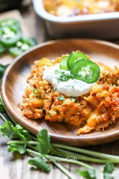 this cauliflower enchilada casserole is an easy and delicious side dish