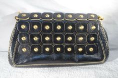 MAXX NEW YORK HANDBAG SATCHEL PURSE BAG IN USED CONDITION Size 6" height x 10" length  Strap 11" Designer Rectangular Shoulder Bag With Snap Closure, Purse Black, Satchel Purse, Purse Bag, Chanel Boy Bag, Small Bag, Priority Mail, Wrap Bracelet, Zip Around Wallet