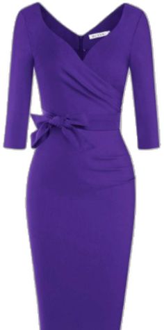 Fitted V-neck Lined Bodycon Dress, Retro Fitted Mini Dress For Date Night, Retro Fitted Mini Dress For Cocktails, Purple Stretch Bodycon Dress For Formal Occasions, Vintage Fitted Dresses For Office, Fitted Vintage Dress For Office, Retro Cocktail Mini Dress, Vintage Fitted Office Dress, Retro Fitted Dresses