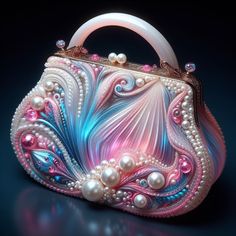 Beautiful Clutches, Purses Vintage, Crystal Handbag, Trendy Purses, Fantastic Shoes, Boho Bags