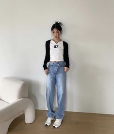 Jissuuseo Outfits, Estilo Ivy League, Estilo Ivy, Korean Casual Outfits, Fashion Korean, Fashion Killa