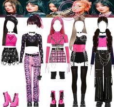 Dance Club Outfit, European Outfits, Kpop Concert, Stage Outfit