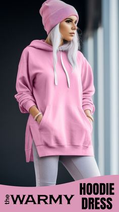 Look cute and stylish with our super comfy hoodie dress. Take advantage of our bundle deals today. Outfit Ideas Art, Granny Scarf, Master Wardrobe, Oversized Hoodie Dress, Art Hoodie, Modesty Fashion, Oversized Hoodie, Comfy Hoodies, Sweatshirt Dress