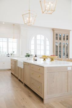 the kitchen is clean and ready for us to use in its new owner's home