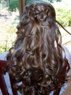 Matric Dance Hairstyles, Cute Easy Hairstyles For School, Sweet 16 Hairstyles, Voluminous Hairstyles, Matric Dance, Hairstyle Inspo, Prom Ideas