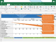 an excel spreadsheet with two columns in the middle and one column below it