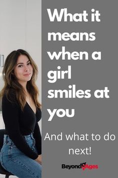 Understanding what it means when a girl smiles at you is an important thing for a single guy. Girls smile at guys for several different reasons, some because she's interested some because she's just being friendly. These are the important signs you need to know and what to do if she's actually interested in you. Don't get confused and make an embarrassing mistake! How To Approach Women, Flirting With Men, Relationship Struggles, Relationship Psychology, Best Relationship Advice, Health Planner, Real Relationships, Relationship Help, Successful Relationships