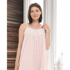 Step into the charm of yesteryear with the Alexander Del Rossa Victorian Nightgown, a perfect blend of comfort and vintage elegance. This long nightgown, crafted from 100% soft cotton poplin, is designed to provide ultimate comfort and durability, making it ideal for lounging at home, even in the presence of guests.

- Material: 100% Cotton Poplin
- Color: Pearl Pink Peach
- Size: 2X
- Gender: Female
- Features: Breathable fabric, narrow cotton lace-trimmed shoulder straps, gathered front with a Feminine Cotton Nightgown For Loungewear, Feminine Cotton Nightgown For Sleepovers, Cotton Nightgown With Lace Trim For Sleep, Feminine Cotton Dresses For Wedding Night, Cotton Nightgown With Lace Trim For Home, Cotton Lace Trim Nightgown For Home, Cotton Lace Trim Sleepwear For Wedding Night, Feminine Cotton Nightgown For Hospital, Feminine Nightgown With Lace Trim For Bedtime