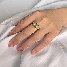 Inspired by the Rabbit zodiac, the Adora jade ring is our spin on the lucky rabbit foot – bringing you good luck and longevity. This ring can be worn on its own, as a matching pair with a friend, or stacked. Green Jewelry For Good Luck, May Birthstone, Adjustable Green Flower Ring As Gift, Adjustable Green Flower Ring Gift, Adjustable Green Flower Ring For Gift, Green Enamel Fine Jewelry Ring, Adjustable Green Enamel Ring As Gift, Green Adjustable Enamel Ring As A Gift, Adjustable Green Enamel Ring Gift, Symbolic Green Jewelry For Good Luck