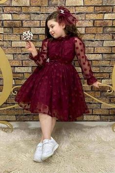 Frock Designs For Girl, Kids Party Wear Dresses, Kids Dress Collection, Girls Dresses Diy, African Dresses For Kids, Girls Dress Outfits