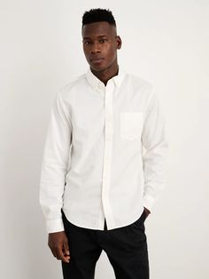 Mill Shirt in Paper Poplin – Alex Mill Casual White Dress Shirt For Everyday, Casual Dress Shirt With Relaxed Fit For Daywear, Classic Shirt With Button Closure And Straight Hem, Relaxed Fit Collared Dress Shirt With Pockets, Casual Cotton Dress Shirt For Daywear, Casual Dress Shirt With Relaxed Fit For Everyday, Casual Dress Shirt With Spread Collar For Everyday, Casual Relaxed Fit Dress Shirt For Everyday, Casual Everyday Dress Shirt With Spread Collar