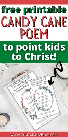 candy cane poem for kids Candy Cane Poem Printable, Christ Centered Christmas Crafts, Printable Candy Cane, Candy Cane Story, Candy Cane Poem, Christmas Stories For Kids, Christmas Sunday School, Religious Poems, Candy Cane Gifts