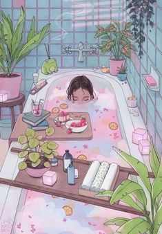 صفحات التلوين, Fete Anime, Dessin Adorable, Art And Illustration, Dreamy Art, Fantasy Illustration, Anime Scenery Wallpaper, Drawing Tutorials, Girly Art