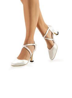 JJ's House Ballroom Shoes Buckle Women's Satin Adaptable Strap Dance Shoes. #JJ's House #BallroomShoes #Buckle #Women's #Satin #AdaptableStrap #DanceShoes White Ballroom Shoes, White Dance Shoes, House Ballroom, Dance Fits, Ballroom Shoes, Dance Heels, Tango Shoes, Ballroom Dance Shoes, Shoes Ideas