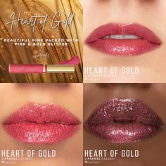 Gold Lipstick, Peony Root, Metallic Gold Color, Liquid Lip Color