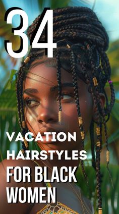 Slay your vacation look with these beautiful and carefree hairstyles for Black women! From protective box braids and twists to natural curls and chic updos, these styles are perfect for staying stylish and comfortable while you enjoy your getaway. Discover the ultimate low-maintenance vacation hair inspiration!