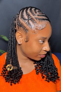 braid hairstyles, hairstyles, hair inspiration Braids In From Curly Hair In Back, Large Scalp Braids, Hairstyle For Adults, Afro And Braids Hairstyle, Feed In Box Braids Hairstyles, Canerow Hairstyles For School, Spiral Braids Hairstyles, Canerow Back Braids Hairstyles, Trending Cornrows Hairstyles